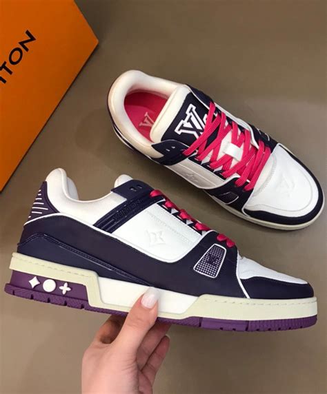 louis vuitton purple sneaker|louis vuitton sneakers new collection.